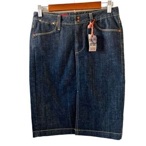AG Adriano Goldschmied NEW The Precise Denim Skirt Size 27R